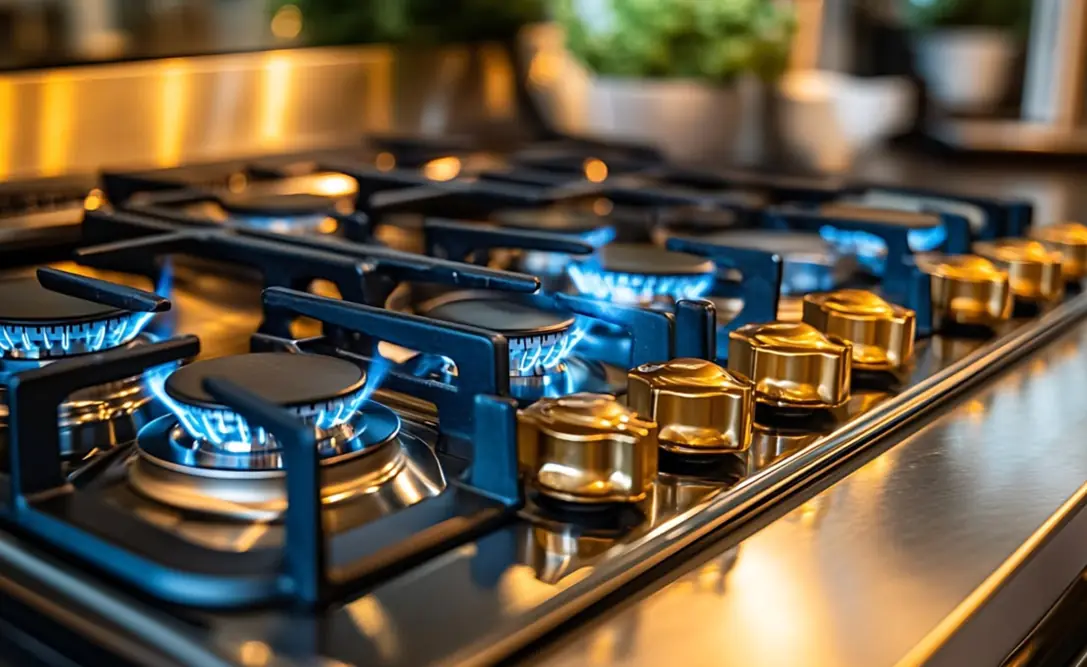 Gas cooktop service